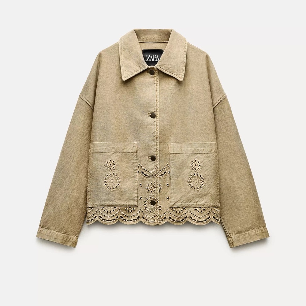 ZW Collection Embroidered Overshirt